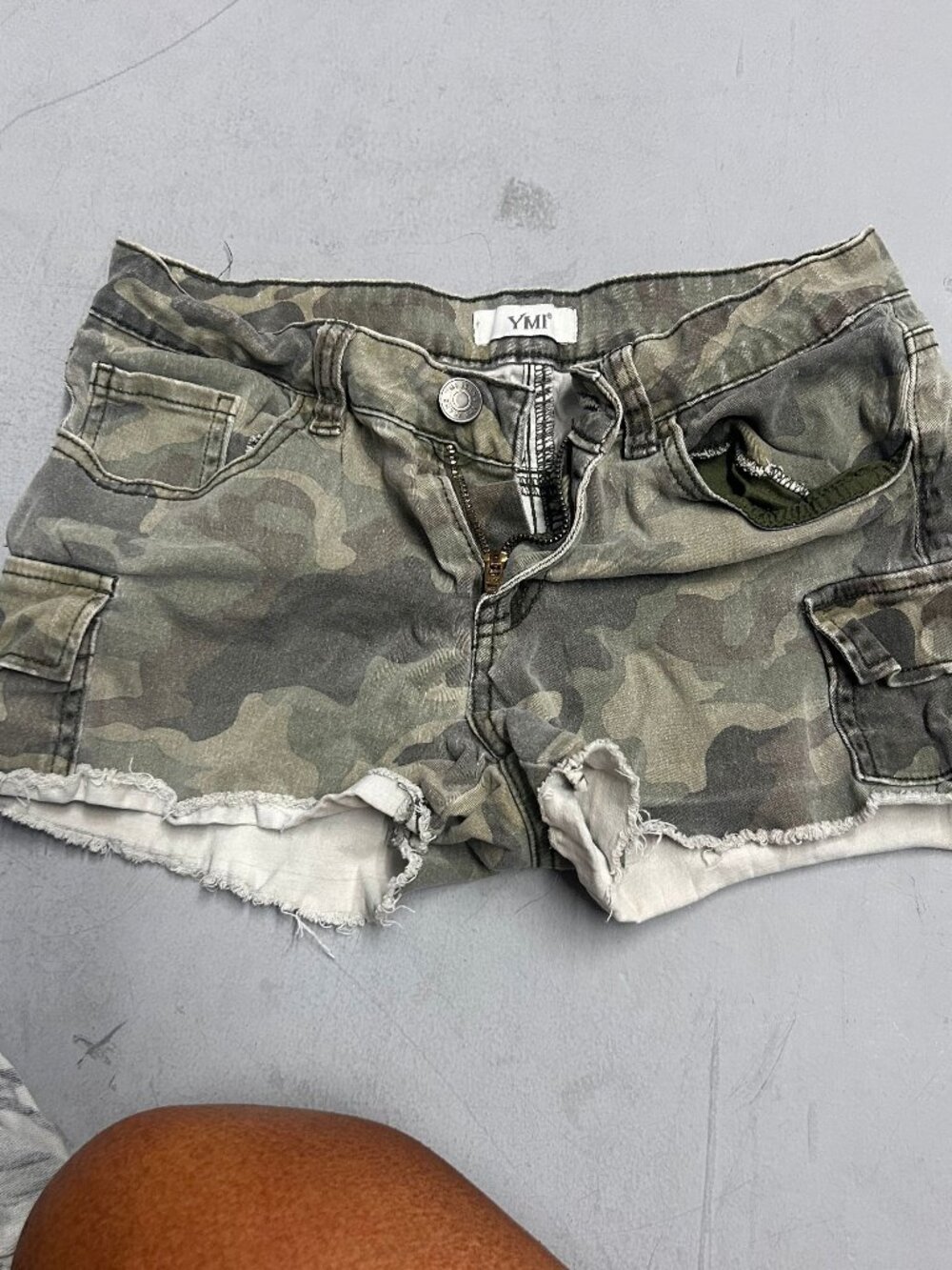 Camo Cargo Shorts